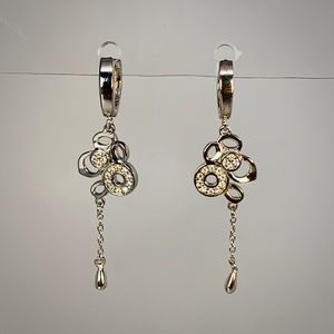 925 Sterling Silver Huggies Tears